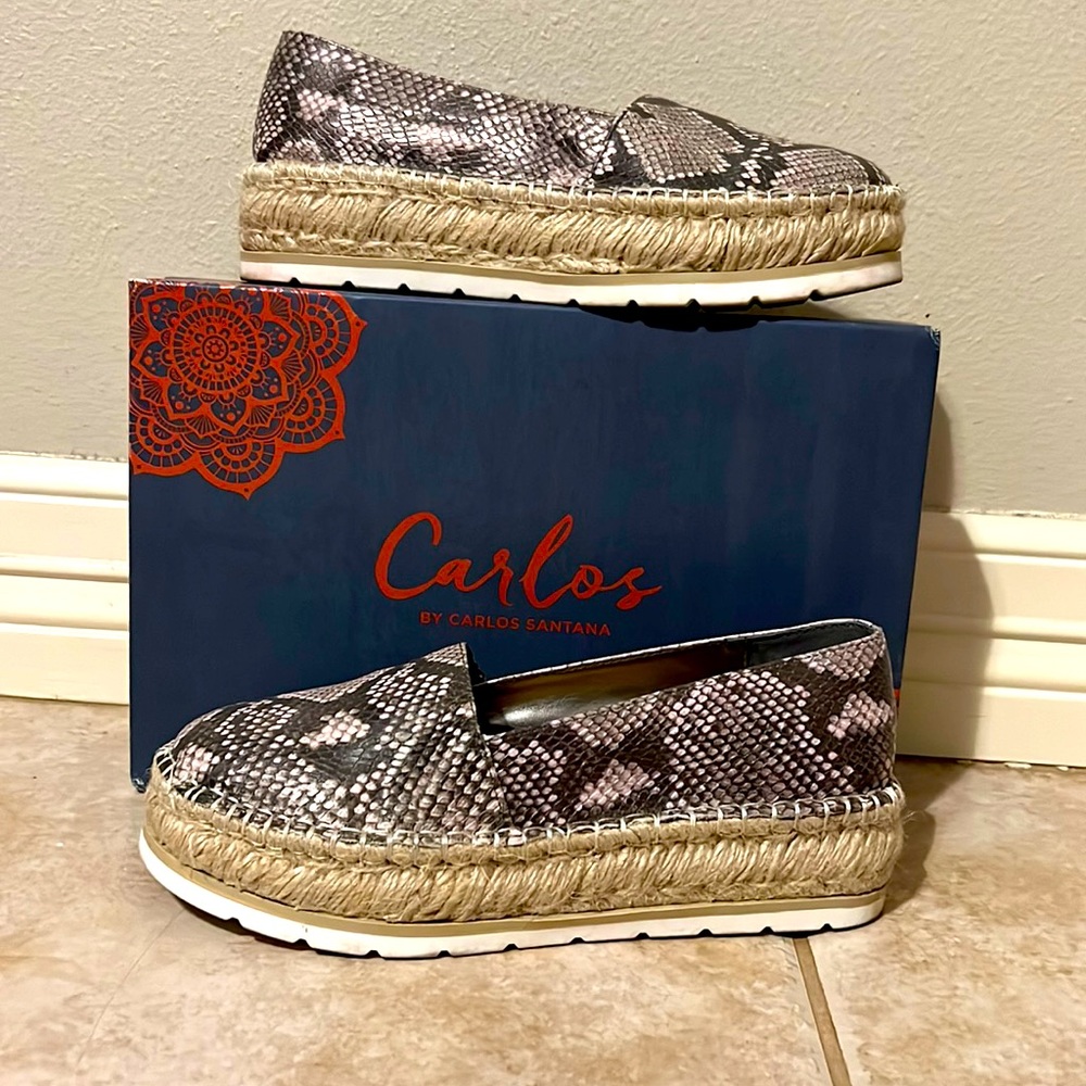 Carlos Santana, size 8, Edith Snake, used once